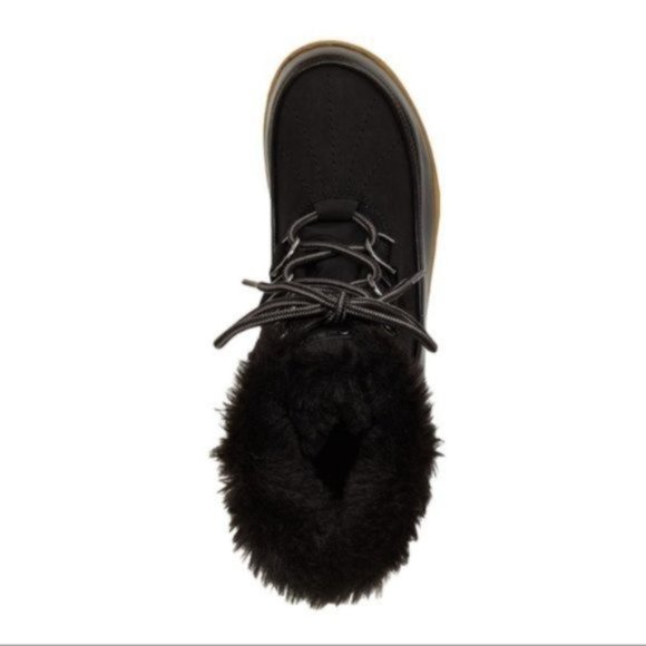Jambu JBU Maldive Faux Fur Cuff Weather Ready Waterproof Boot Black - NEW Size 6 - Picture 5 of 6
